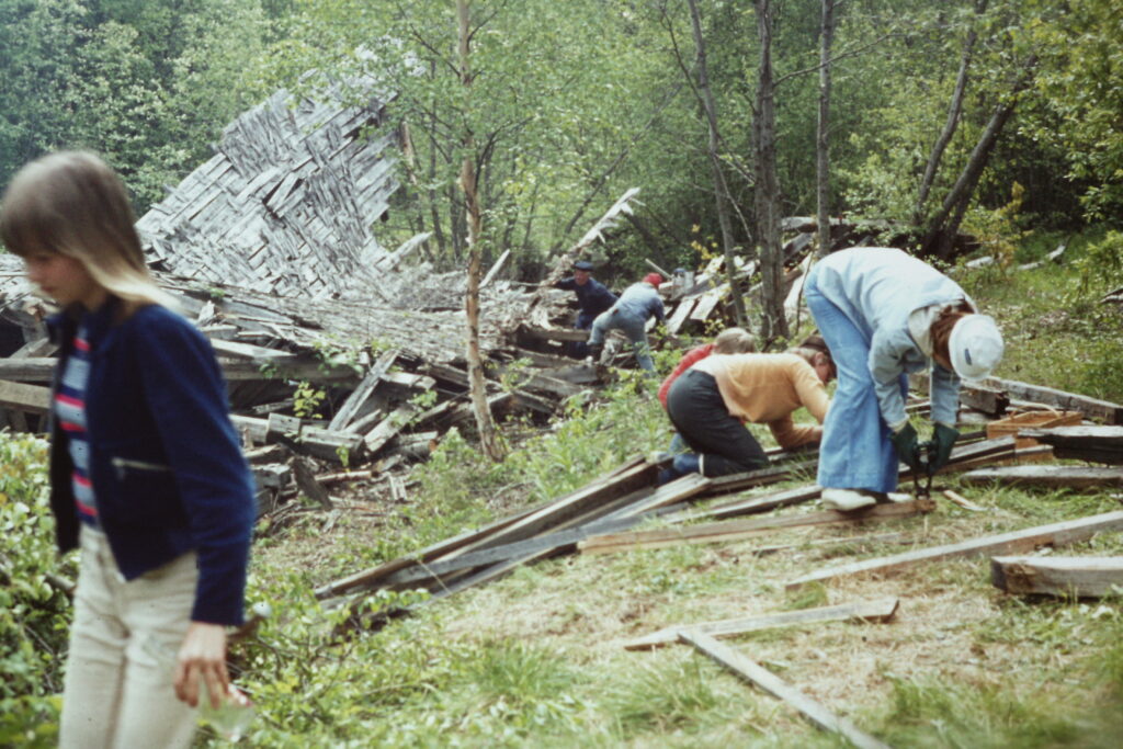 Rivningen av sågen 1971_15.